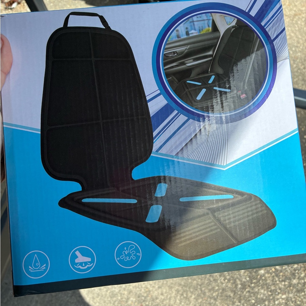 Black Car Seat Protector